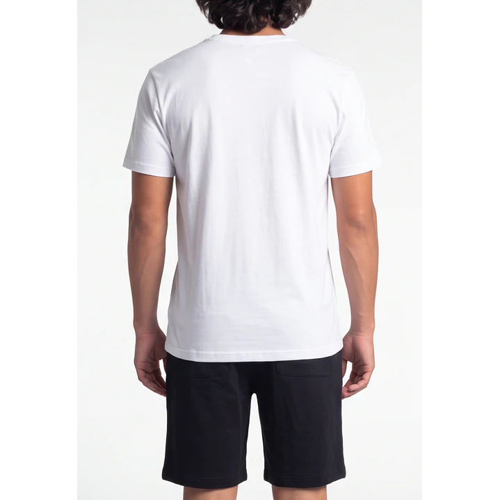 Bermuda Franela Hombre Negro 2