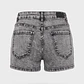 Short Denim Cuadros Lola Gris - Miniatura 2