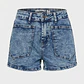 Short Denim Cuadros Lola Azul - Miniatura 1