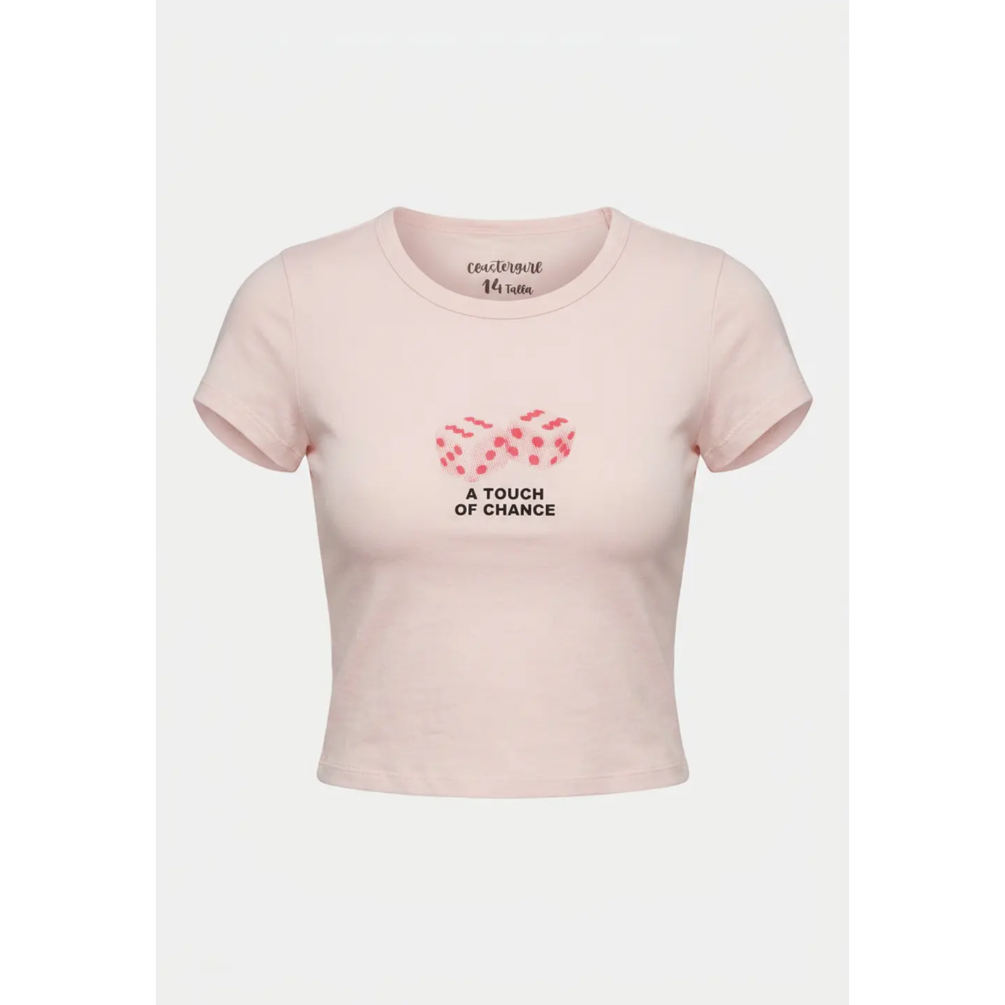 Polera Dados Lola Rosado 1