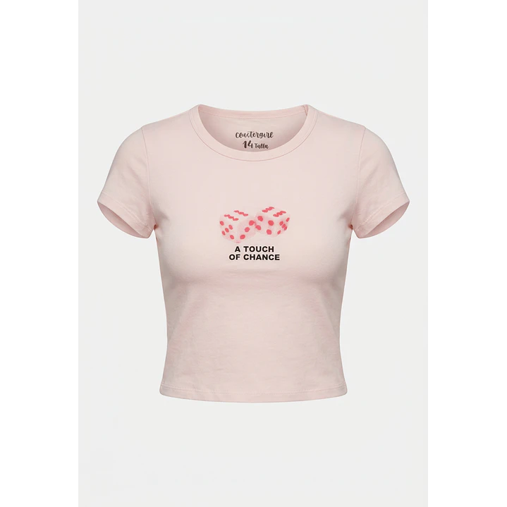 Polera Dados Lola Rosado 1