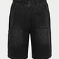 Bermuda Denim Cargo Niño Negro - Miniatura 2