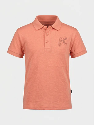 Polera Dino Niño Naranja
