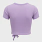 Polera Nudo Niña Lila - Miniatura 2