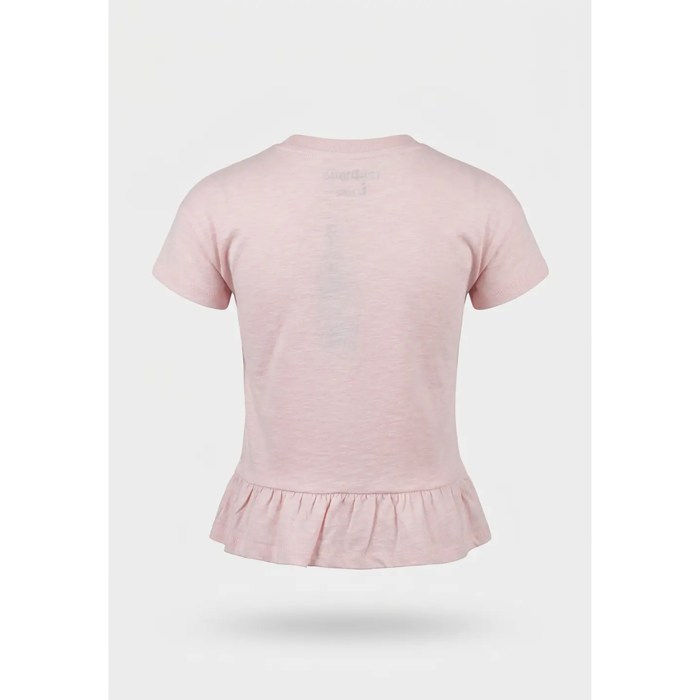 Polera Flor Niña Rosado 2