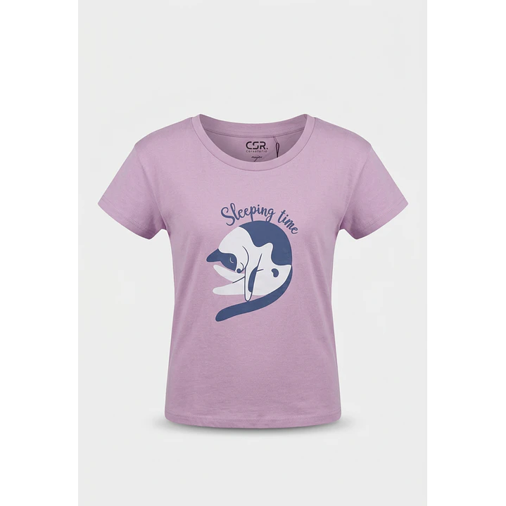 Pijama Corto Mujer Rosado 1