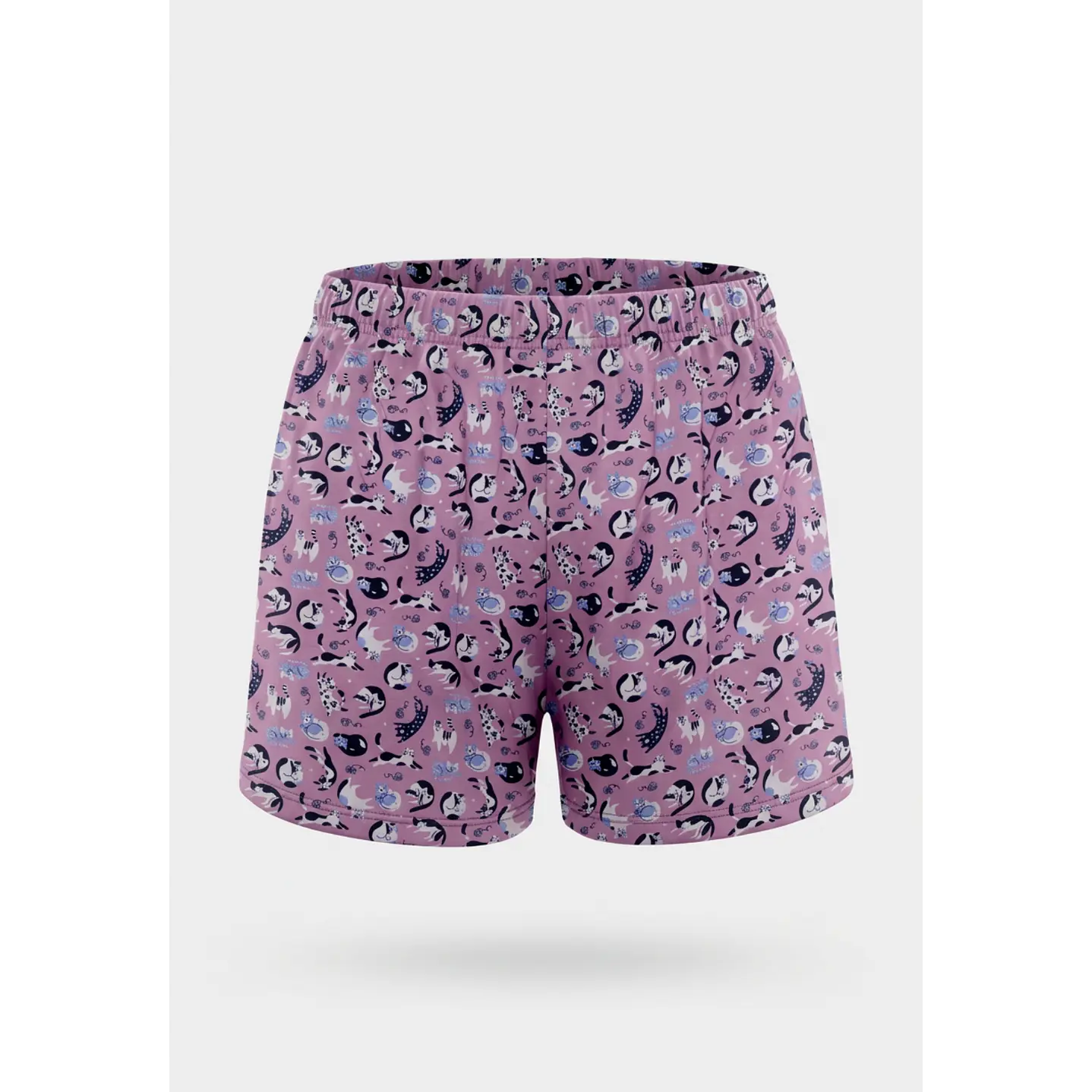 Pijama Corto Mujer Rosado 4