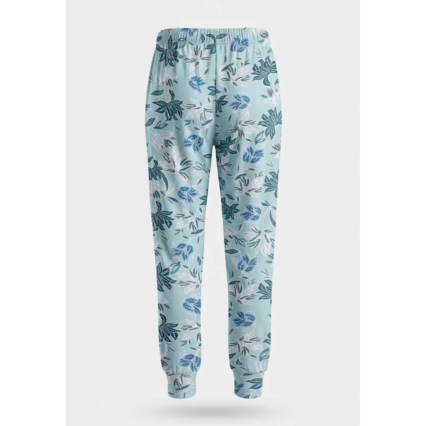 Pijama Corto Mujer Celeste 4