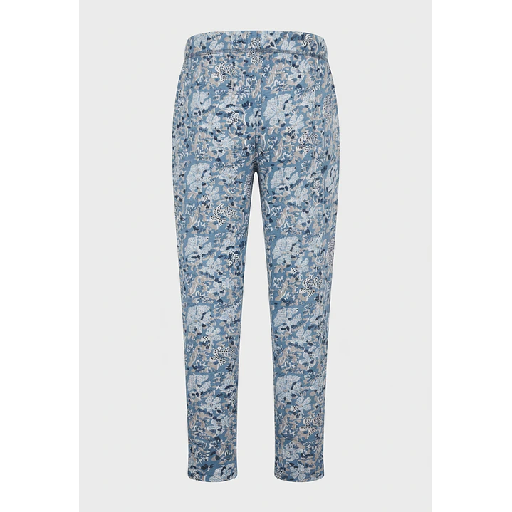 Pijama Corto Mujer Azul 4