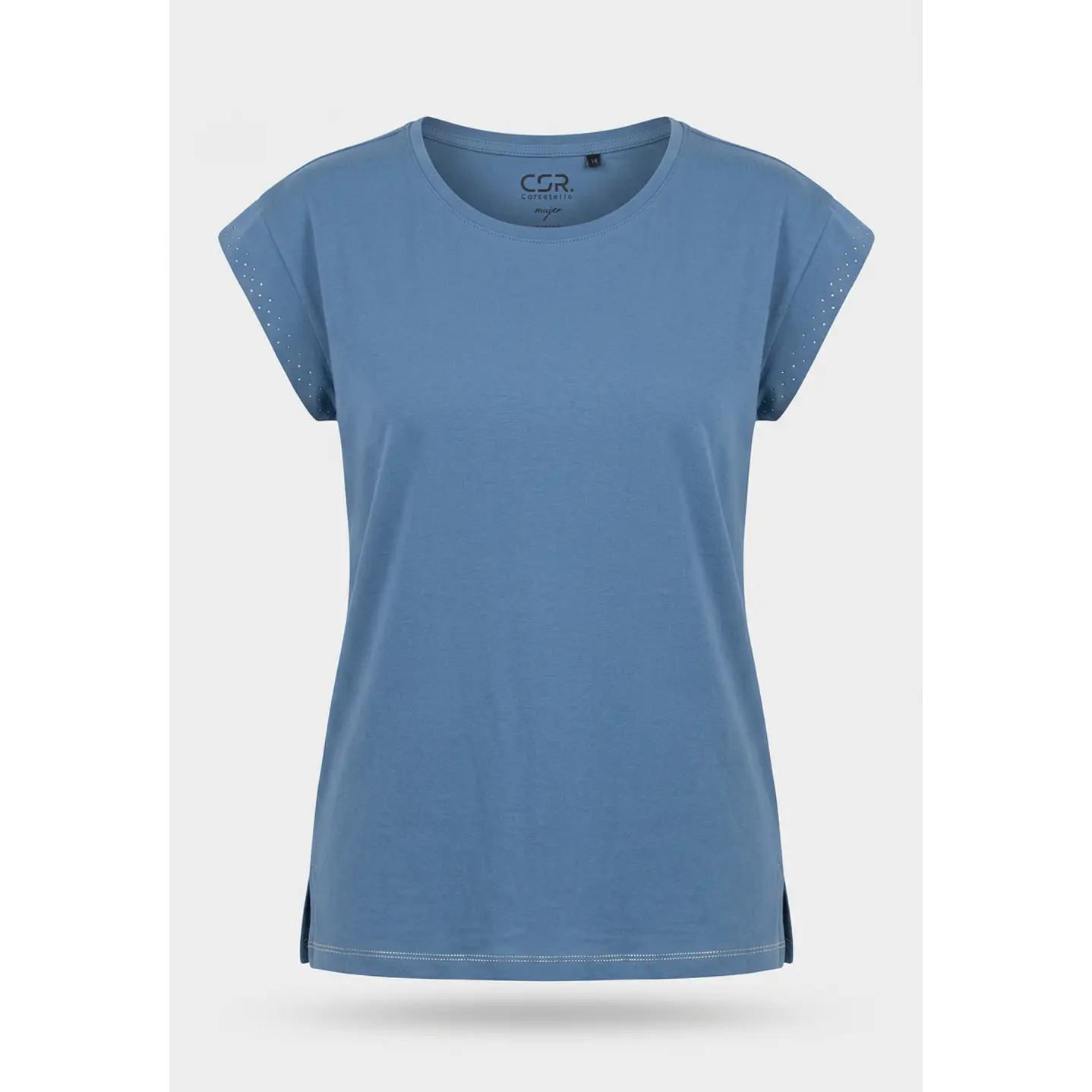 Pijama Corto Mujer Azul 1