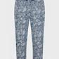 Pijama Corto Mujer Azul - Miniatura 2