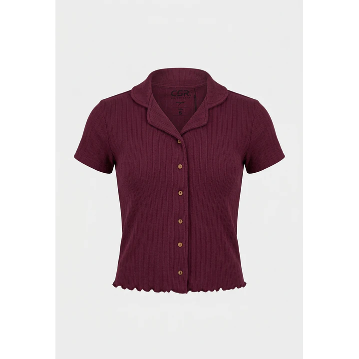 Pijama Pique Mujer Violeta 1