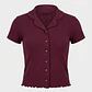Pijama Pique Mujer Violeta - Miniatura 1
