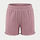 Pijama Textura Mujer Rosado - Miniatura 2