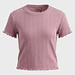 Pijama Textura Mujer Rosado - Miniatura 1