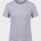 Pijama Textura Mujer Gris - Miniatura 1