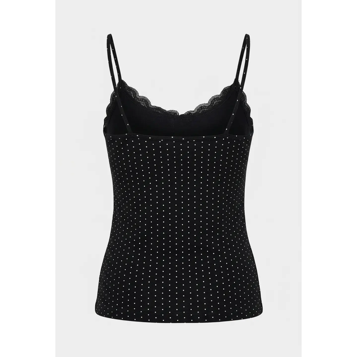 Pijama Corto Punto Mujer Negro 3