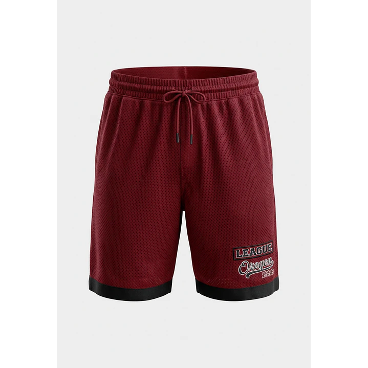 Bermuda Active Parche Hombre Rojo 1