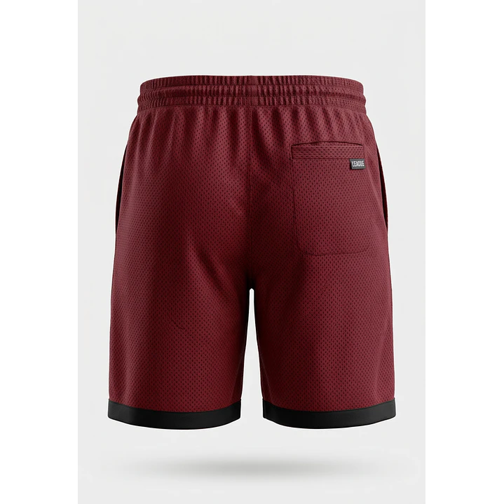 Bermuda Active Parche Hombre Rojo 2