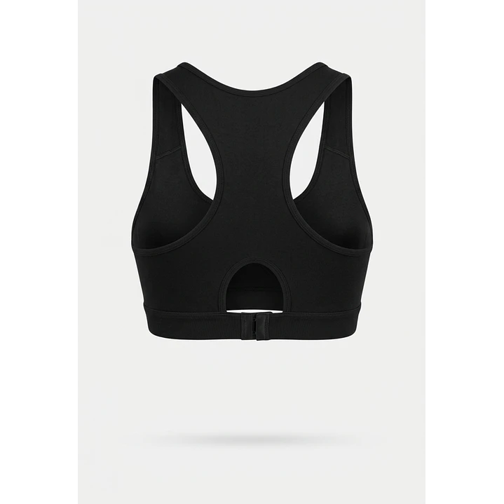 Sosten Deportivo Algodón Mujer Negro 2