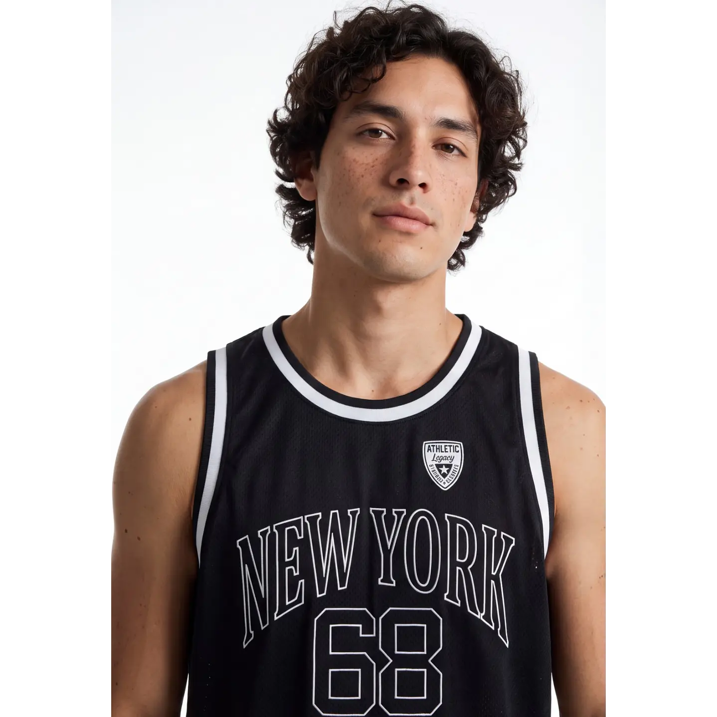 Sudadera New York  Hombre Negro  4