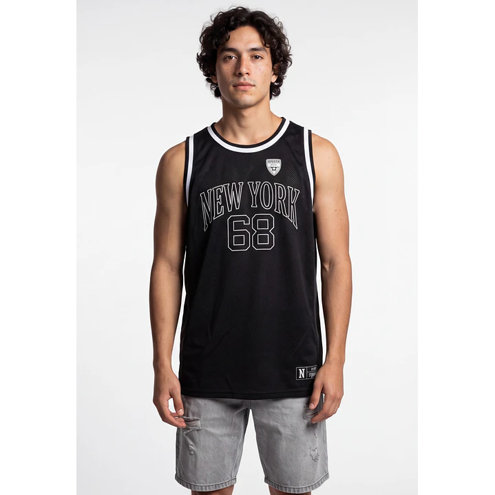 Sudadera New York  Hombre Negro  1