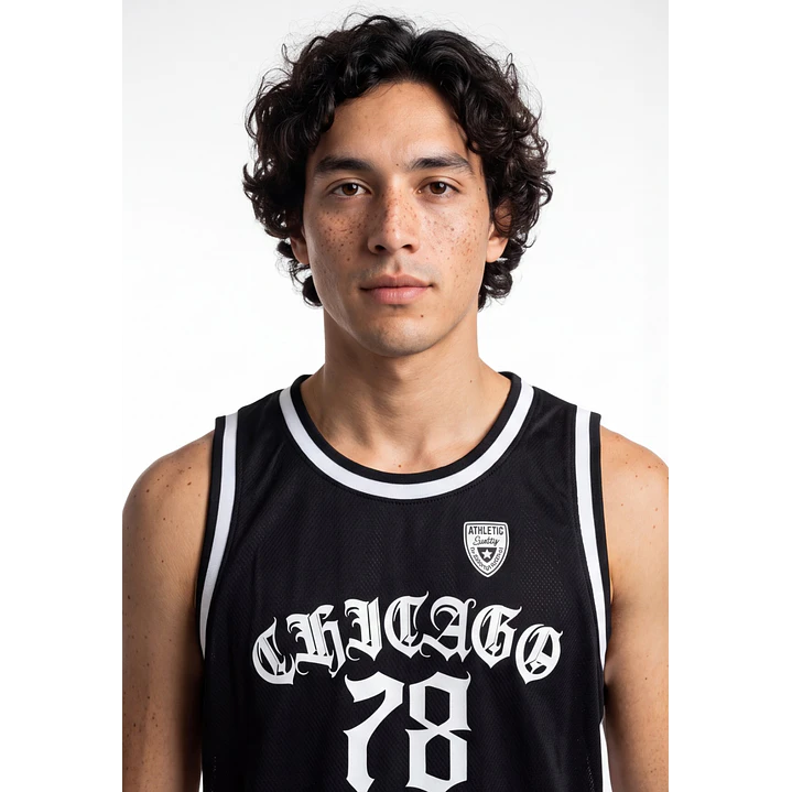 Sudadera Chicago Hombre Negro 4