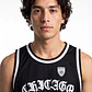 Sudadera Chicago Hombre Negro - Miniatura 4