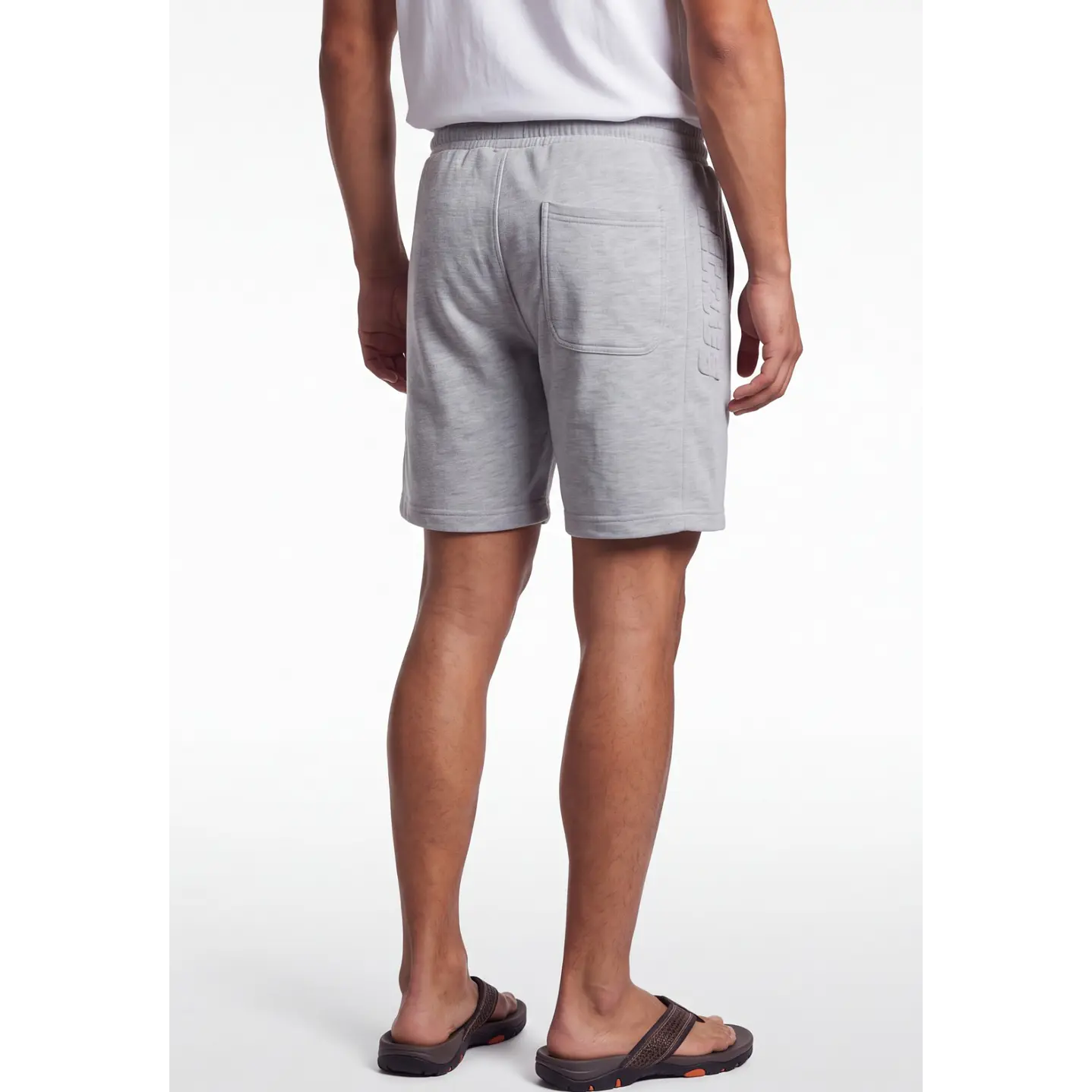 Bermuda Costado 3D Hombre Gris 2