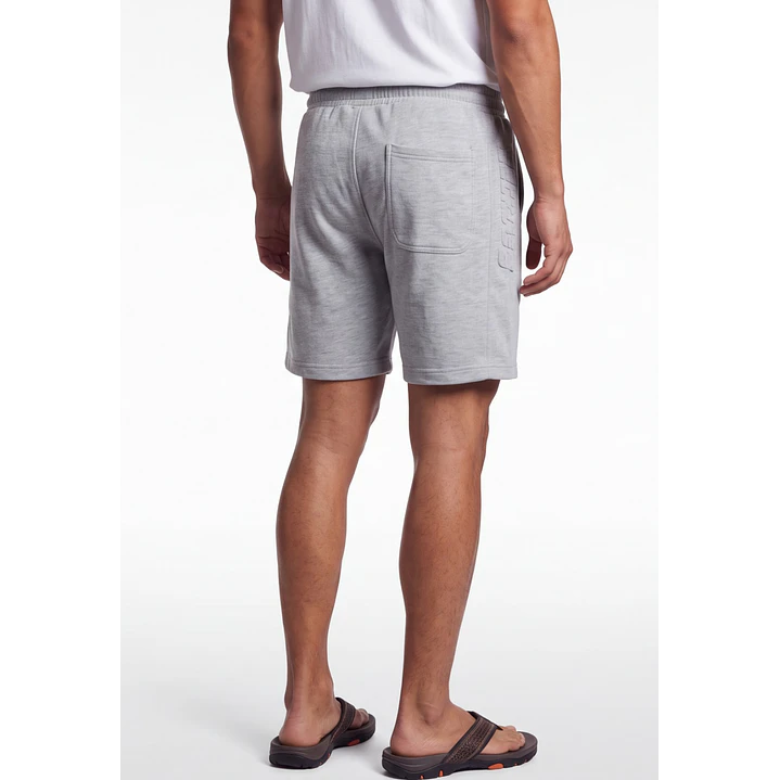 Bermuda Costado 3D Hombre Gris 2