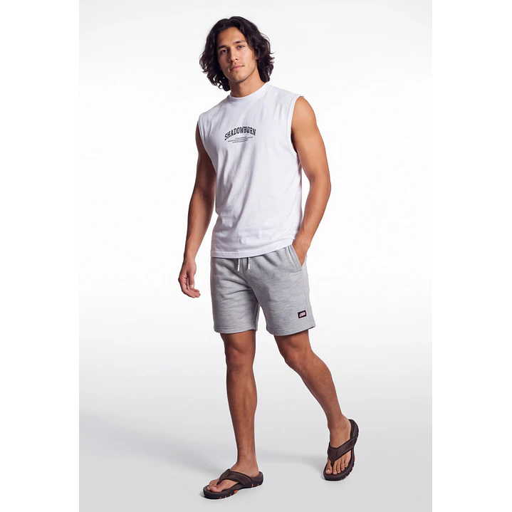 Bermuda Costado 3D Hombre Gris 3
