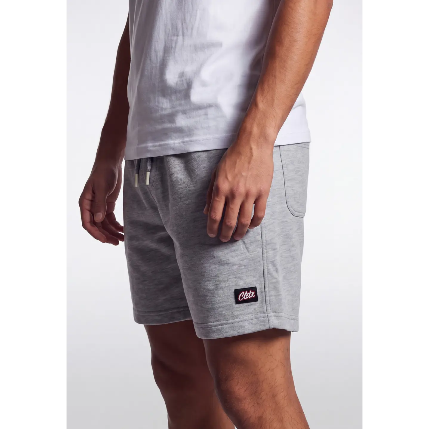 Bermuda Costado 3D Hombre Gris 4
