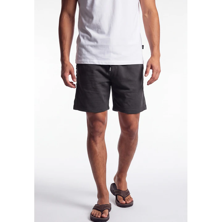 Bermuda Costado 3D Hombre Gris 1
