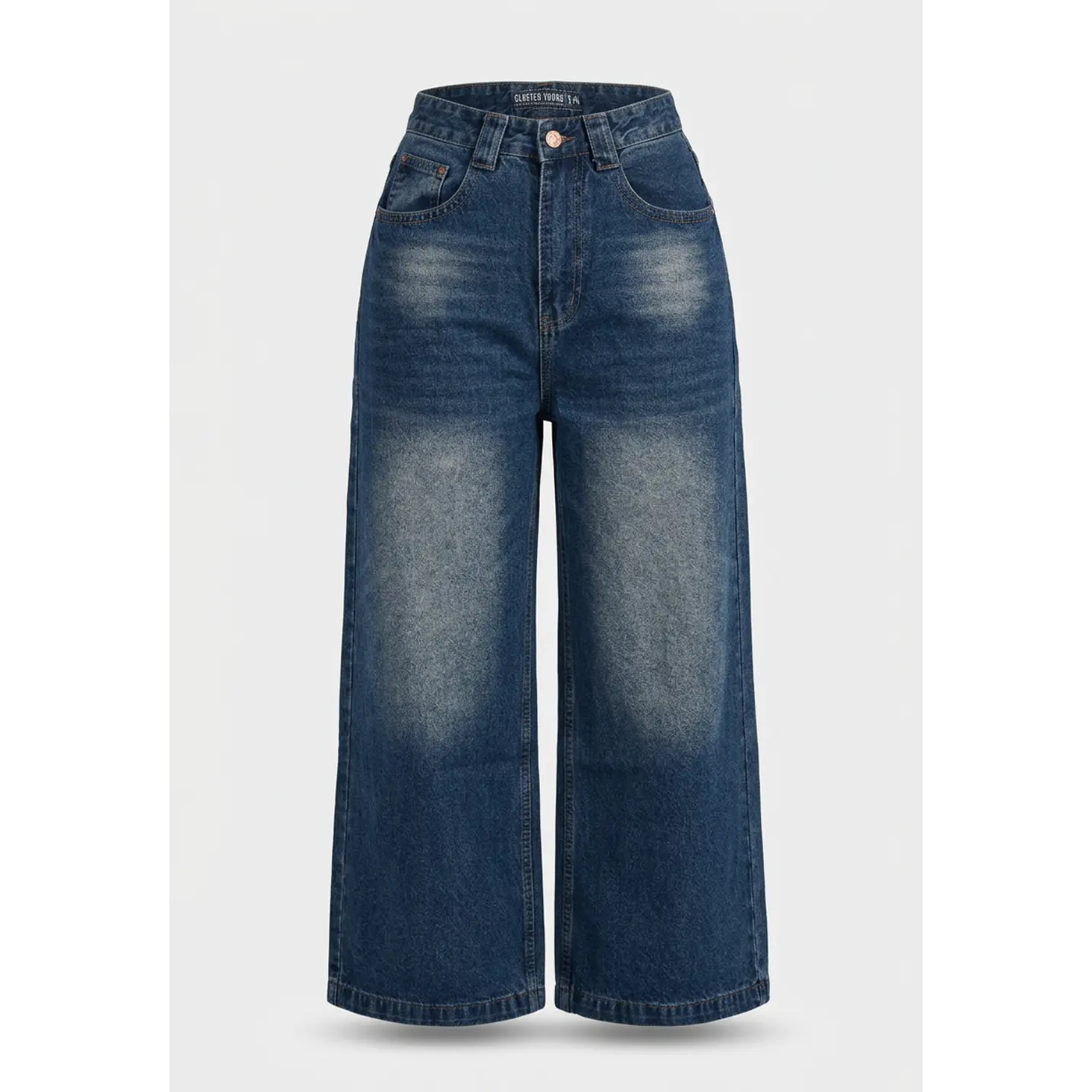 Jeans Lavado Mega Baggy Lolo Azul 1