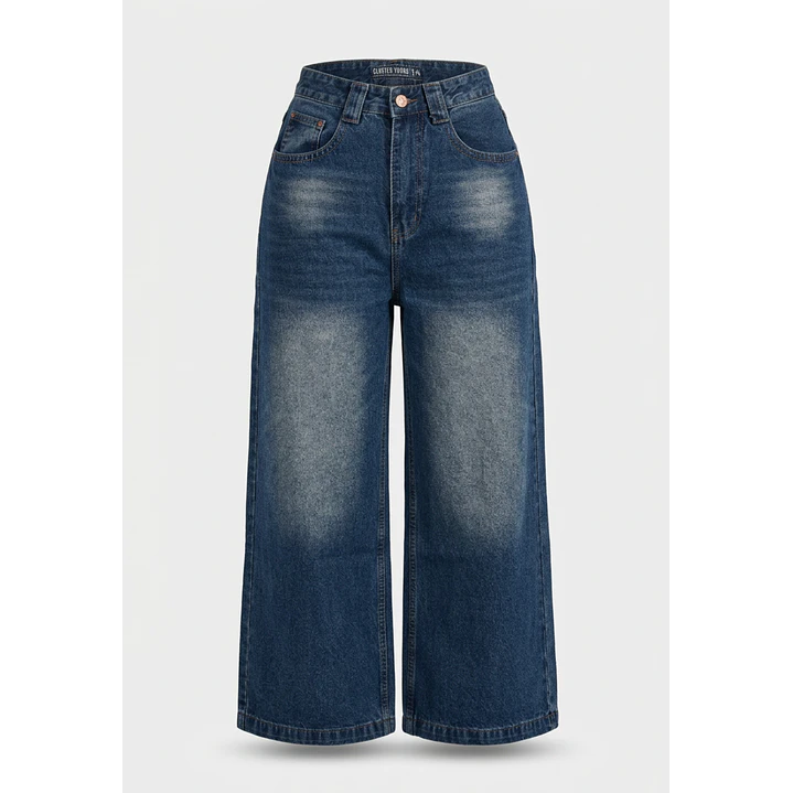 Jeans Lavado Mega Baggy Lolo Azul 1