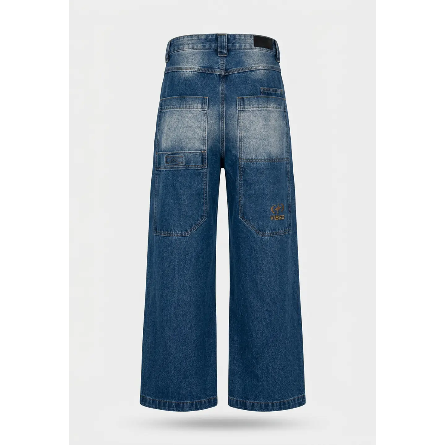 Jeans Lavado Mega Baggy Lolo Azul 2