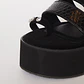 Sandalia Plataforma Mujer Negro - Miniatura 3