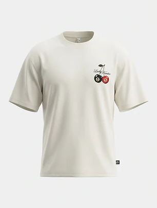 Polera Lucky Number Lolo Blanco