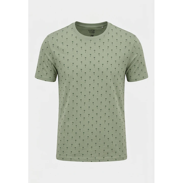 Polera Palmera Lolo Verde 1