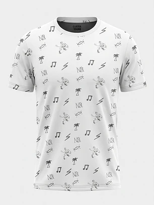 Polera Calavera Lolo Blanco