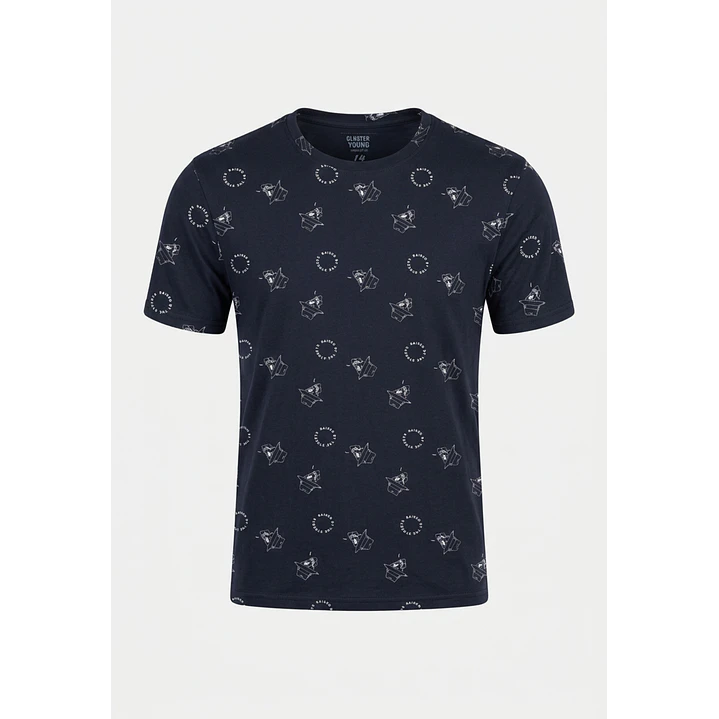 Polera Calavera Lolo Azul 1