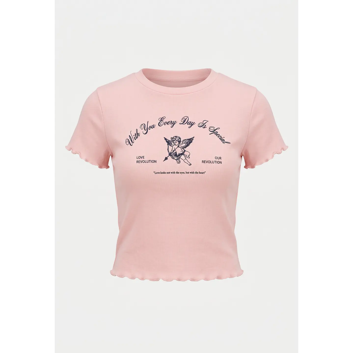 Polera Coquette Lola Coral 1