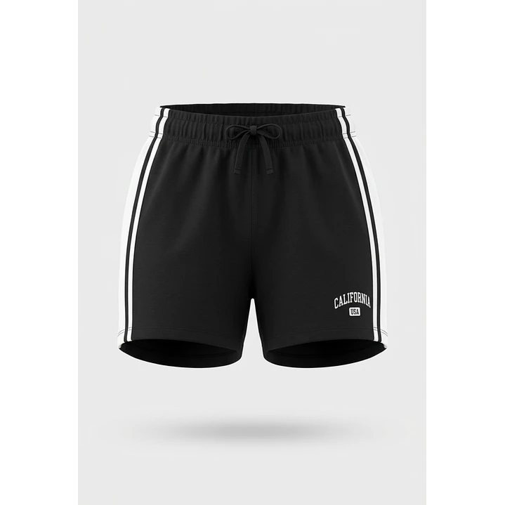 Short Franela California Lola Negro 1