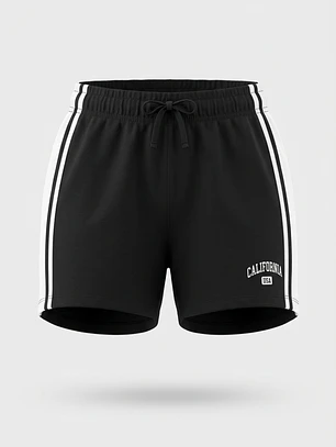 Short Franela California Lola Negro