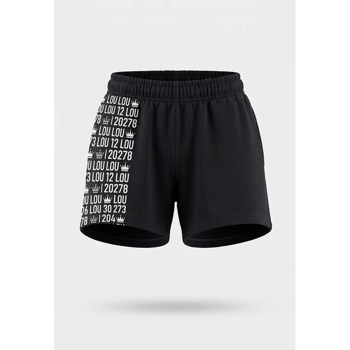 Short Franela California Lola Negro 2