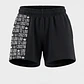 Short Franela California Lola Negro - Miniatura 2