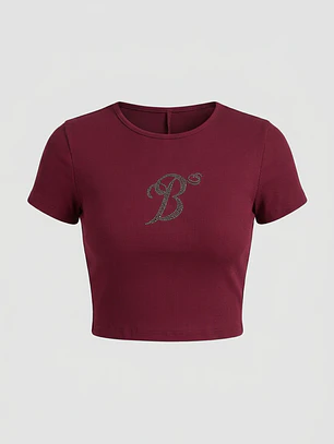 Polera Alas Lola Burdeo