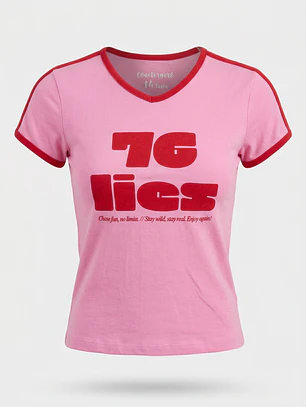 Polera Vivos Lola Fucsia