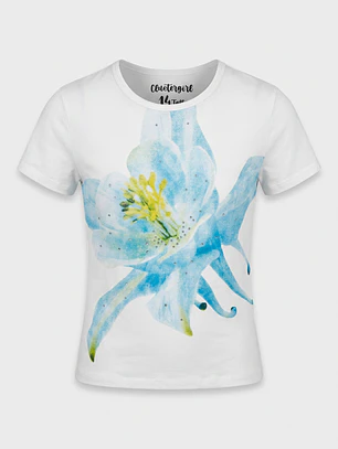 Polera Flor Lola Crudo