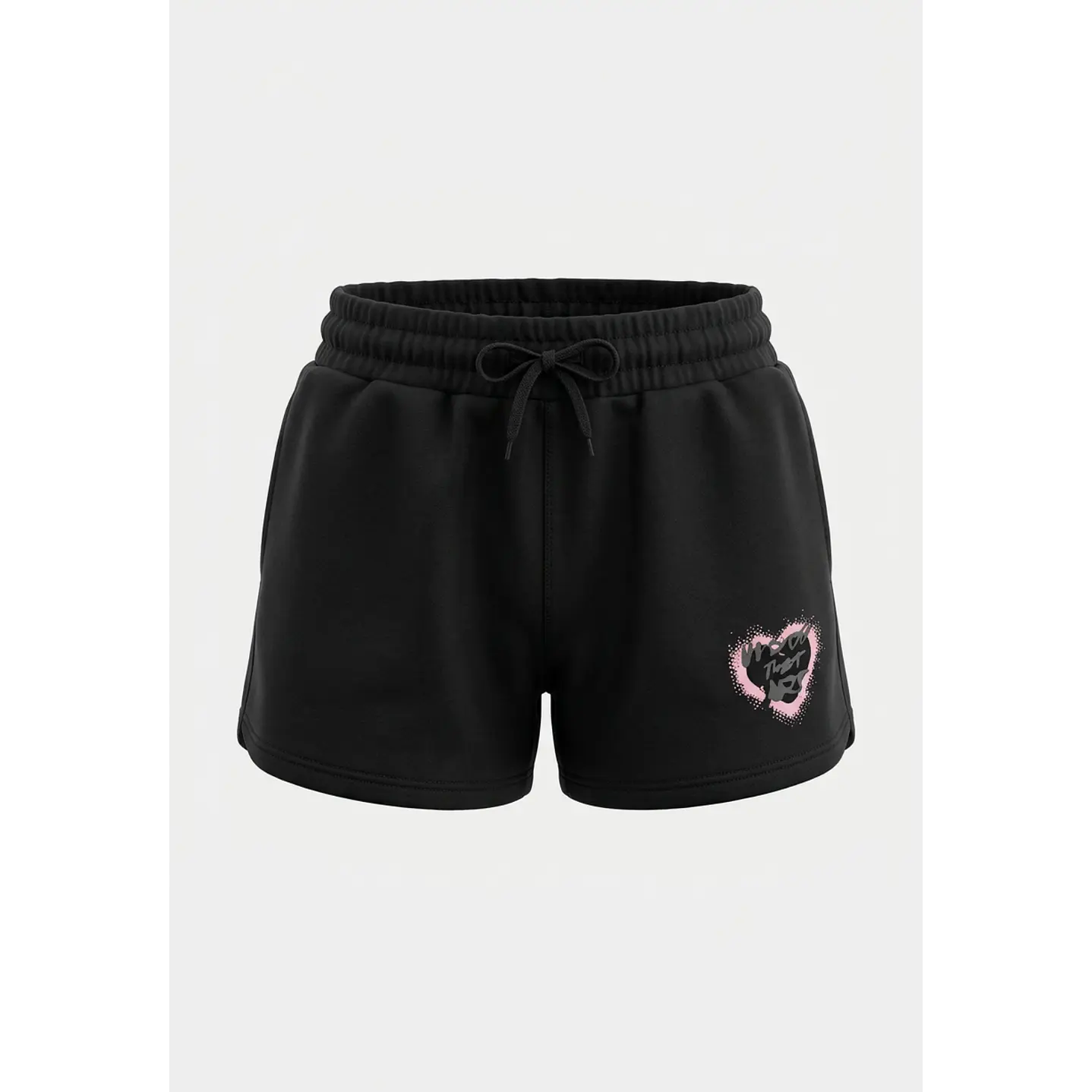 Short Franela Lola Negro 1